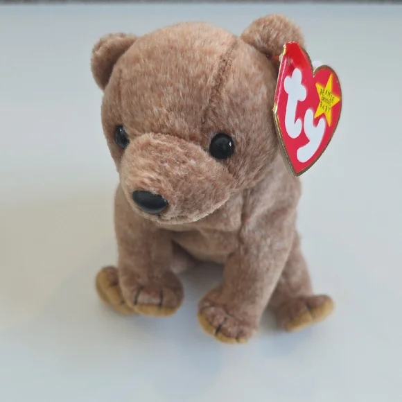 Ty Beanie Babies Bear Set - Black, Brown, Multicolor - Picture 4 of 8